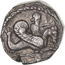 Moneta, Fenicja, Shekel, 336-335 BC, Tyre, AU(50-53), Srebro, HGC:10-349