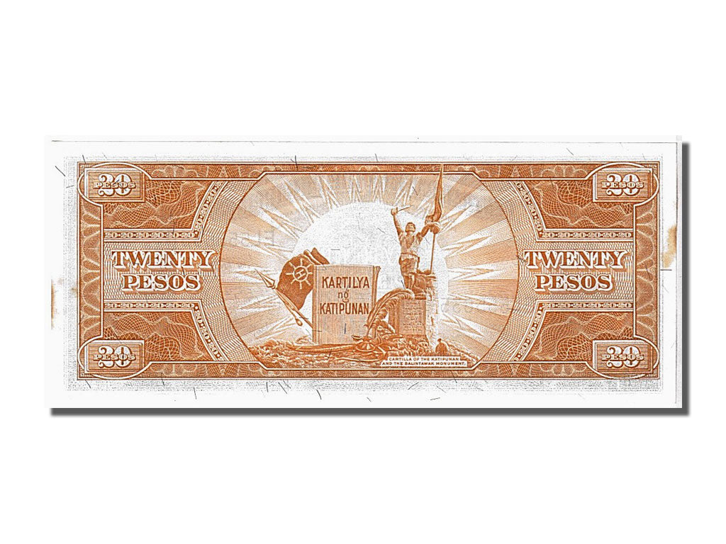 Geldschein, Philippinen, 20 Pesos, 1949, VZ