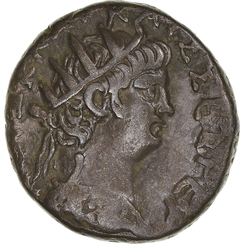 Münze, Egypt, Nero, Tetradrachm, 64-65, Alexandria, SS, Billon, RPC:I-5283