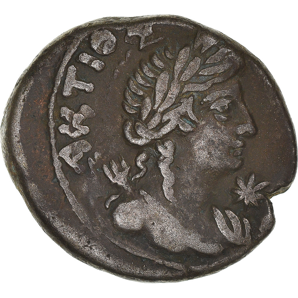 Coin, Egypt, Nero, Tetradrachm, 67-68, Alexandria, EF(40-45), Billon, RPC:I-5317
