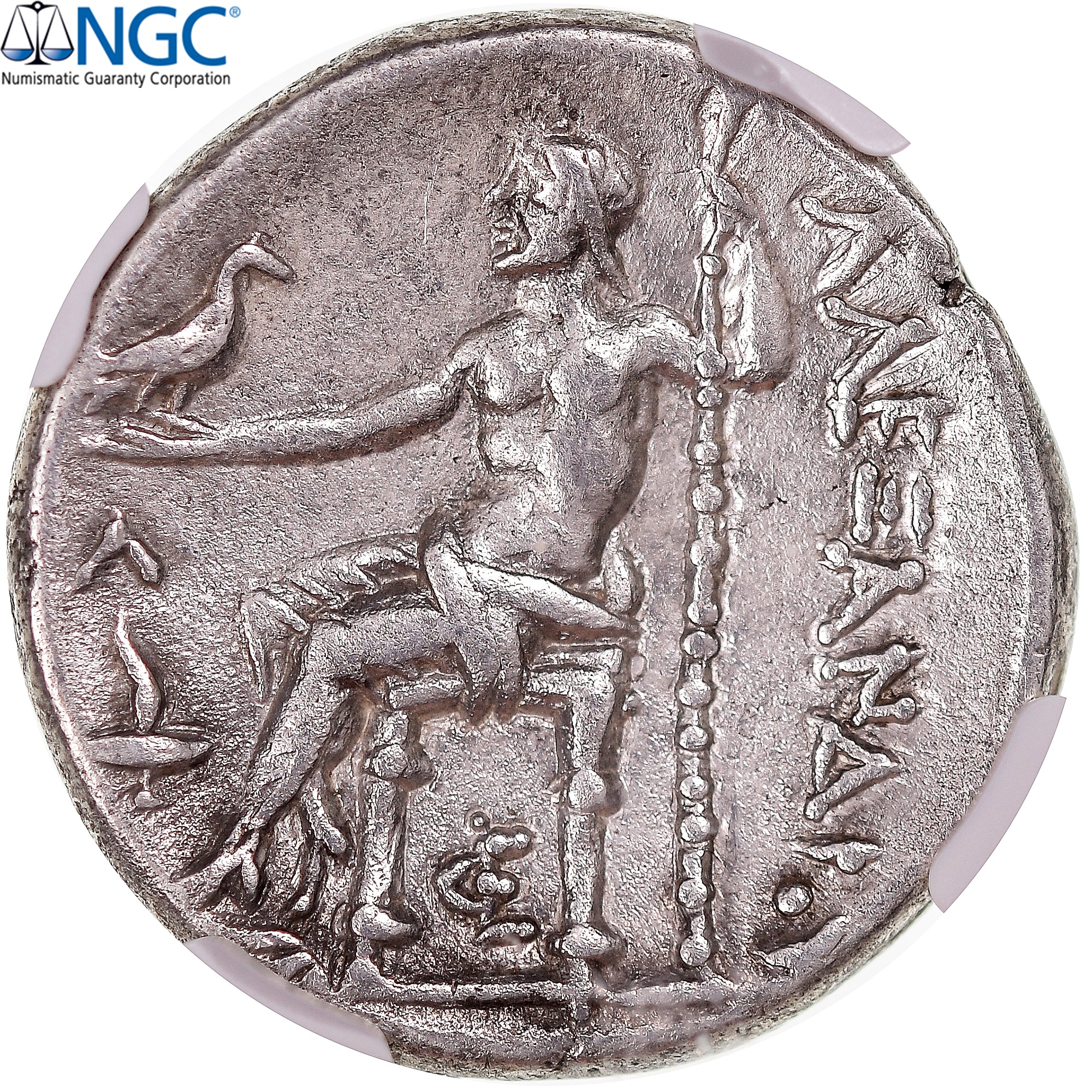 Moeda, Reino da Macedónia, Alexander III, Tetradrachm, ca. 315-294 BC