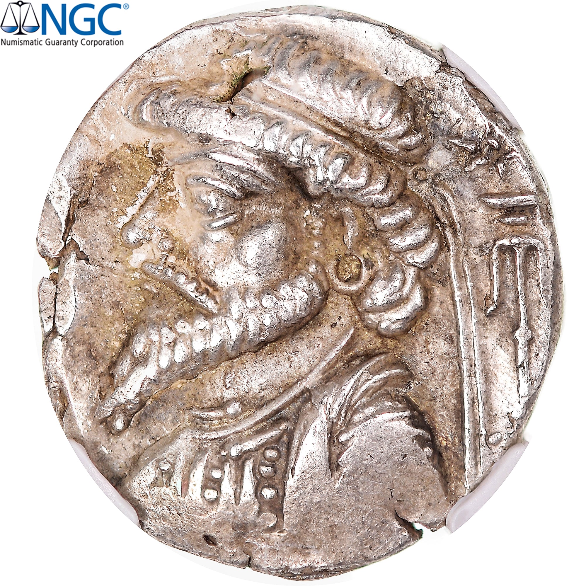 Moneda, Parthia (Kingdom of), Kamnaskires V, Tetradrachm, ca. 54-32 BC, Seleucia