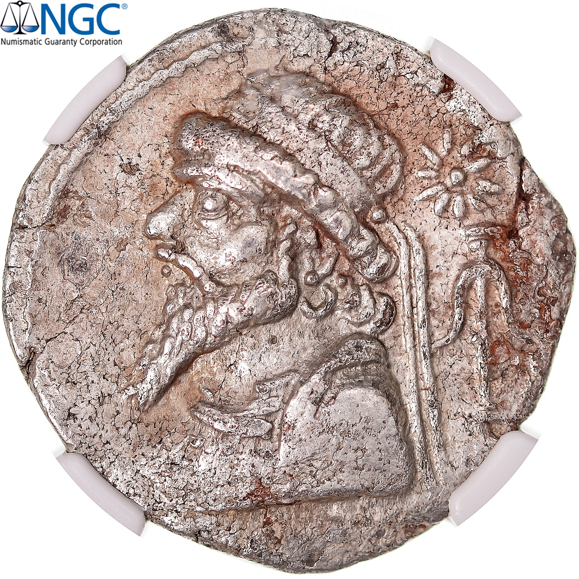 Münze, Parthia (Kingdom of), Kamnaskires V, Tetradrachm, ca. 54-32 BC, Seleucia