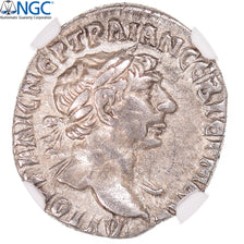 Moneda, Arabia Petraea, Trajan, Drachm, 113, Bostra, NGC, graded, Ch VF brushed