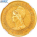 Monnaie, Brésil, 10000 Reis, 1908, Rio de Janeiro, NGC, AU Details, SUP, Or