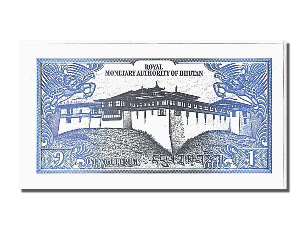 Geldschein, Bhutan, 1 Ngultrum, 1986, KM:12, UNZ