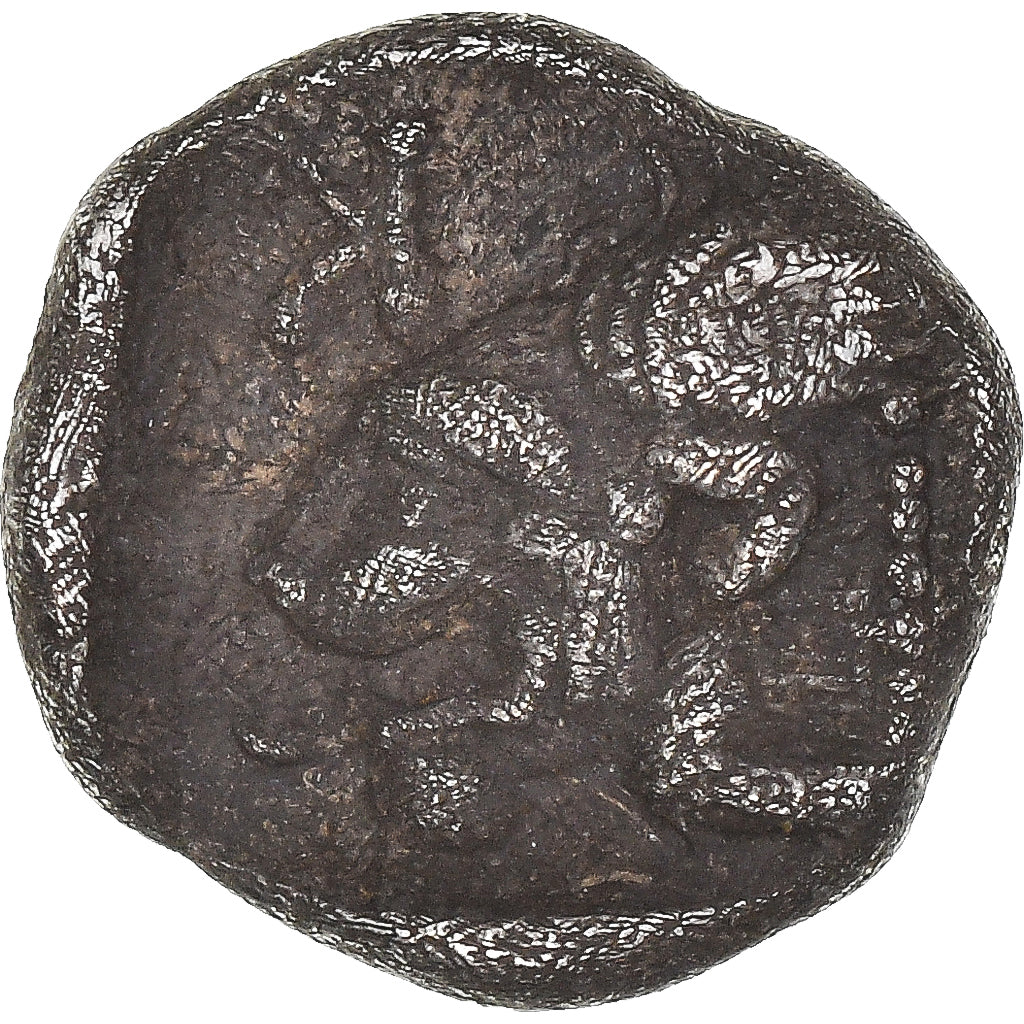 Moeda, Mísia, Obol, ca. 450-400 BC, Kyzikos, VF(30-35), Prata