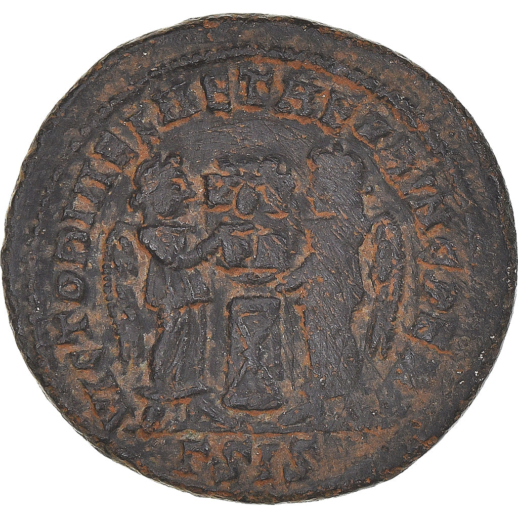Coin, Constantine I, Follis, 318, Siscia, EF(40-45), Copper