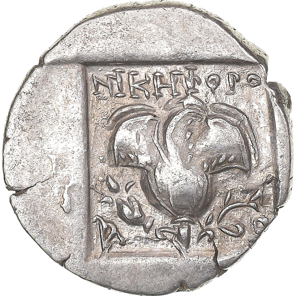 Monnaie, Îles de Carie, Drachme, ca. 88-84 BC, Rhodes, TB+, Argent, HGC:6-1461