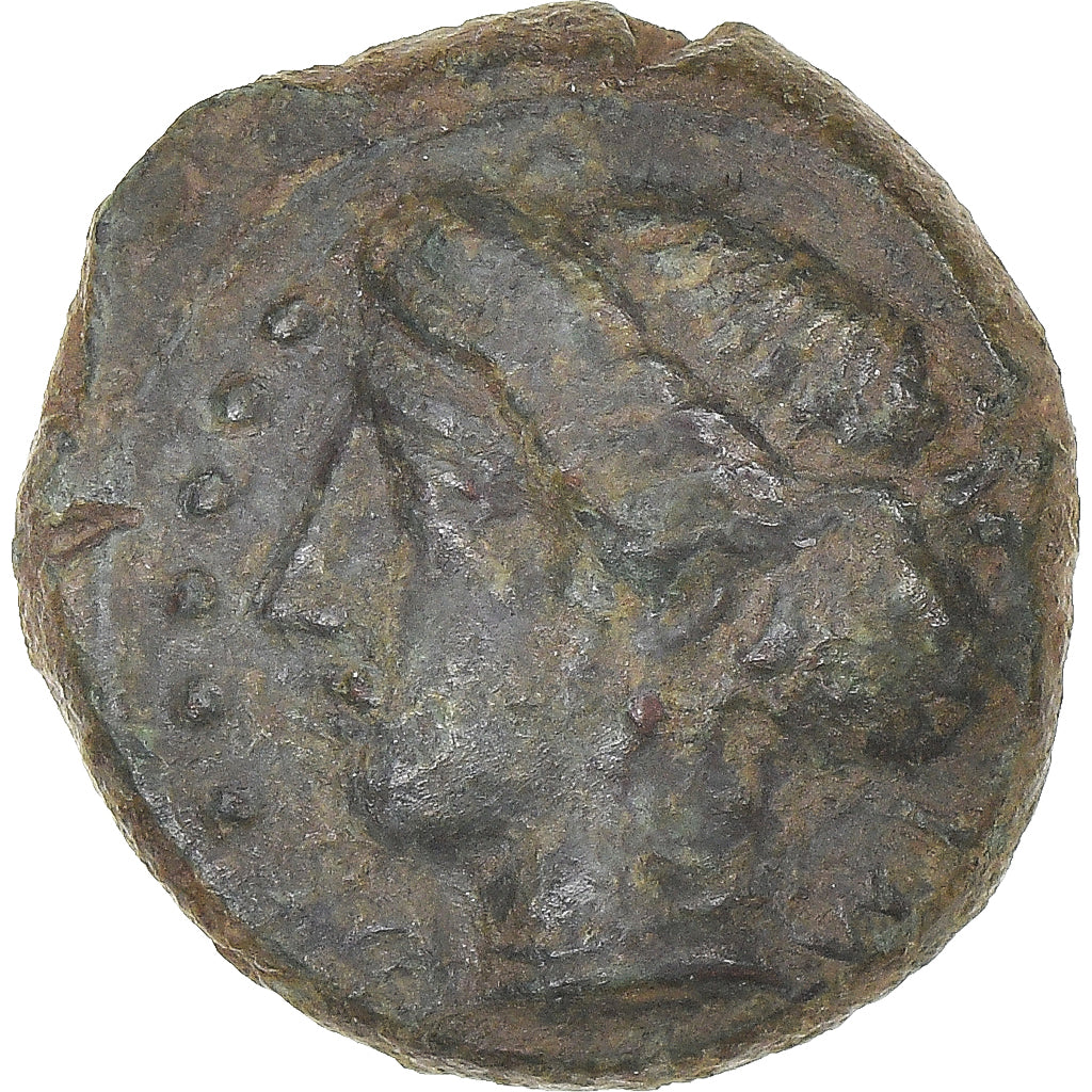 Coin, Sicily, Hemilitron, ca. 415-409 BC, Himera, EF(40-45), Bronze, HGC:2-479