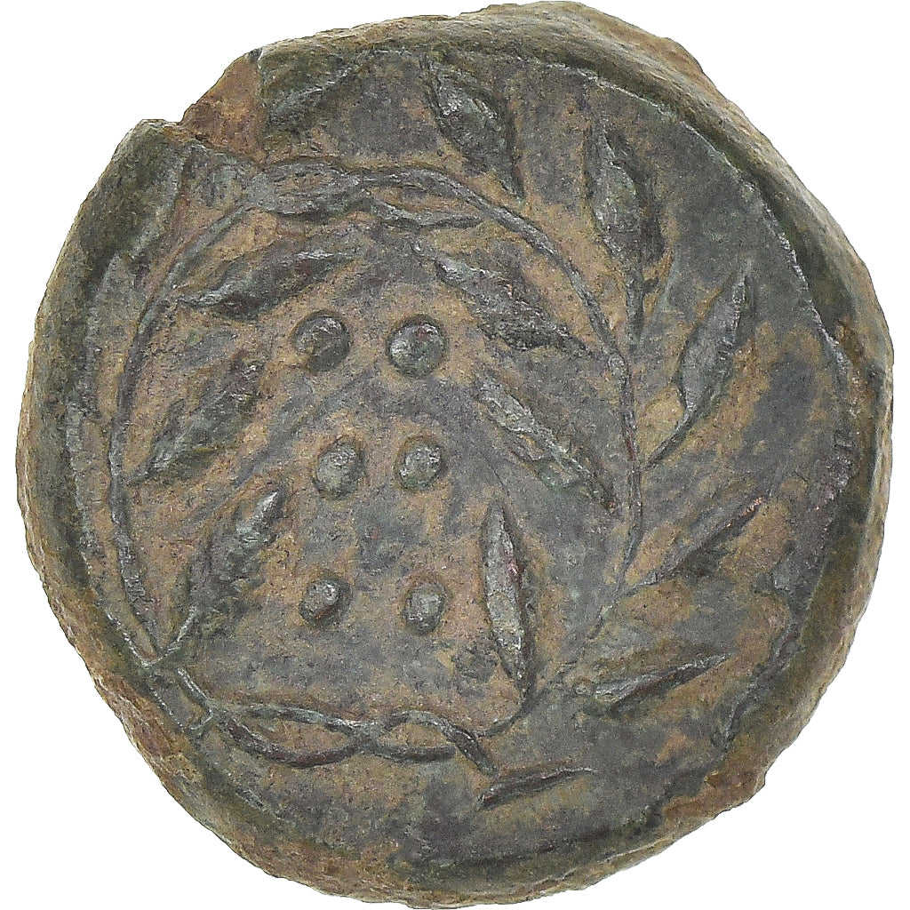 Coin, Sicily, Hemilitron, ca. 415-409 BC, Himera, EF(40-45), Bronze, HGC:2-479