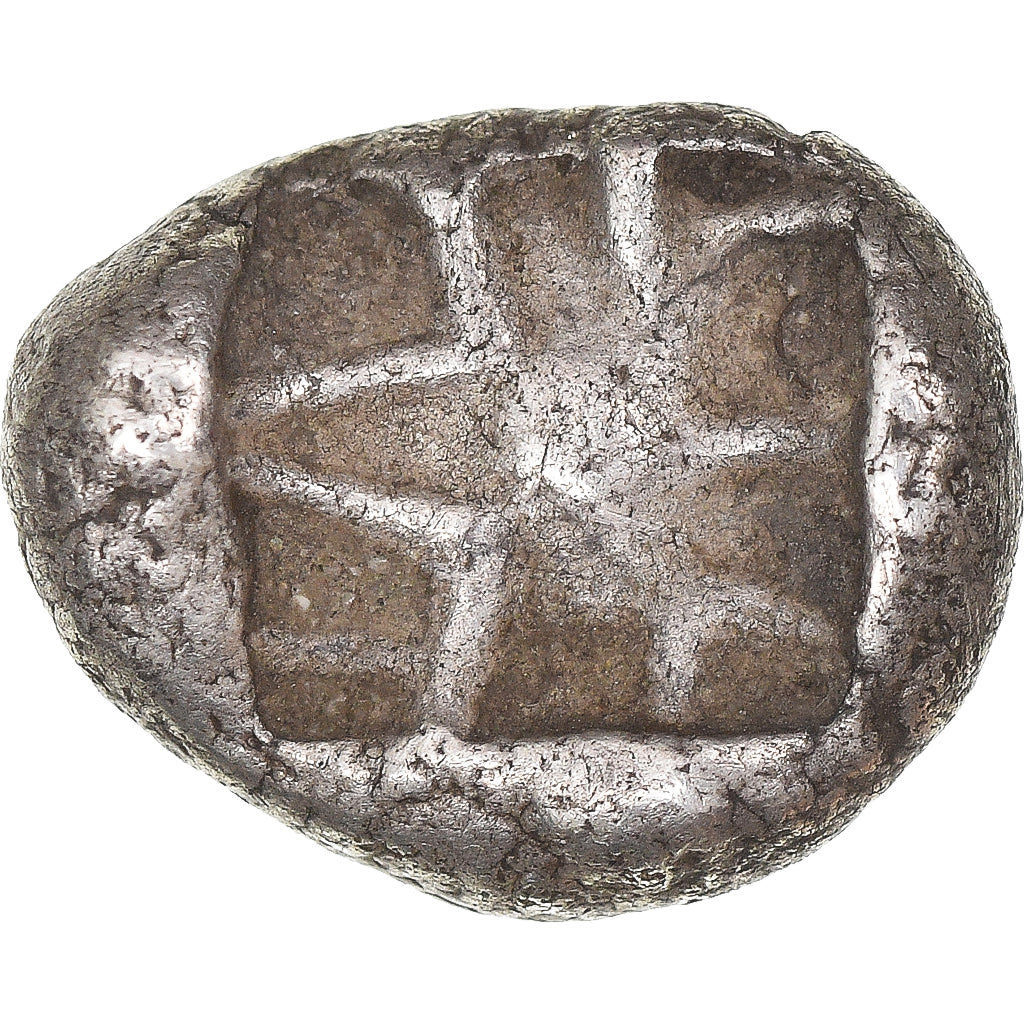 Moeda, Mísia, Drachm, 5th Century BC, Parion, EF(40-45), Prata