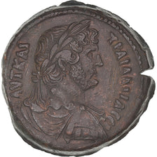 Coin, Egypt, Hadrian, Drachm, 127-128, Alexandria, AU(50-53), Bronze