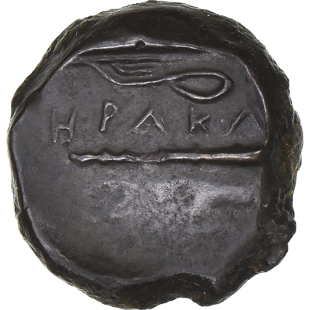 Monnaie, Lucanie, Æ, 3rd-1st century BC, Heracleia, TTB+, Bronze, HN