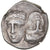 Moeda, Trácia, Drachm, ca. 340/30-313 BC, Istros, EF(40-45), Prata, HGC:3-1801
