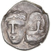 Moneta, Tracja, Drachm, ca. 340/30-313 BC, Istros, EF(40-45), Srebro, HGC:3-1801