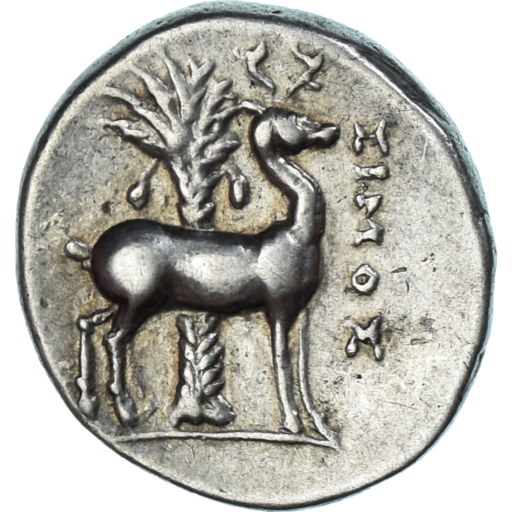 Coin, Ionia, Drachm, ca. 202-150 BC, Ephesos, AU(50-53), Silver