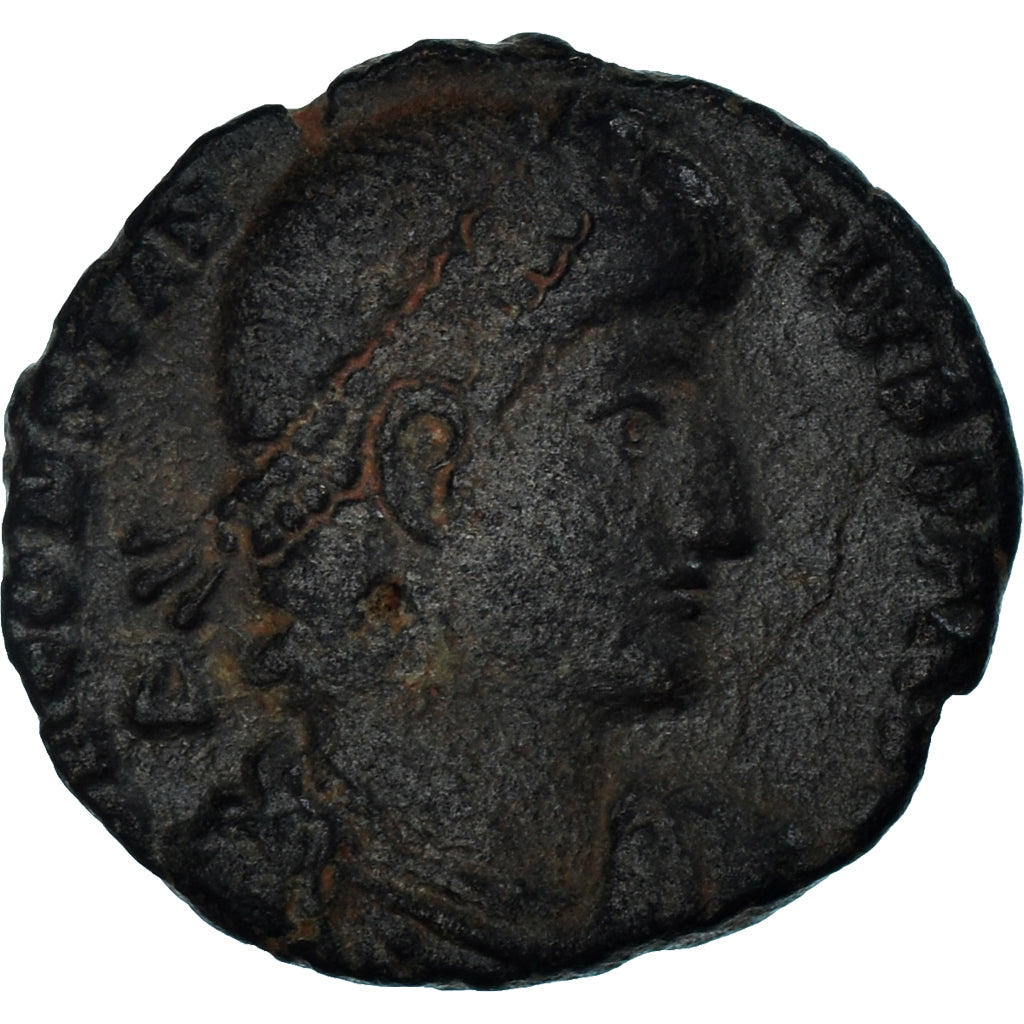 Moneta, Constantius II, Follis, 337-361, EF(40-45), Brązowy