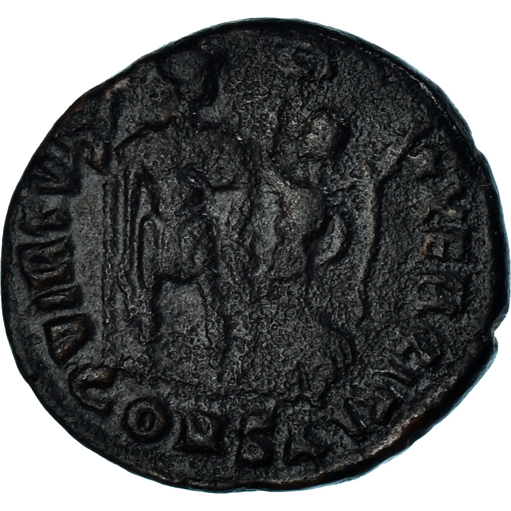 Coin, Arcadius, Follis, 383-408, Constantinople, VF(30-35), Copper