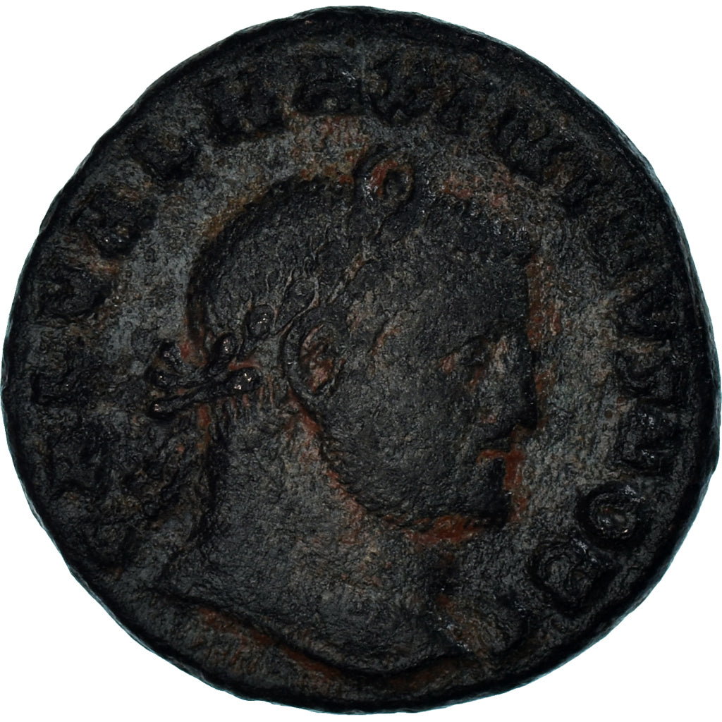 Moneta, Maximinus II, Nummus, 310-313, VF(30-35), Brązowy