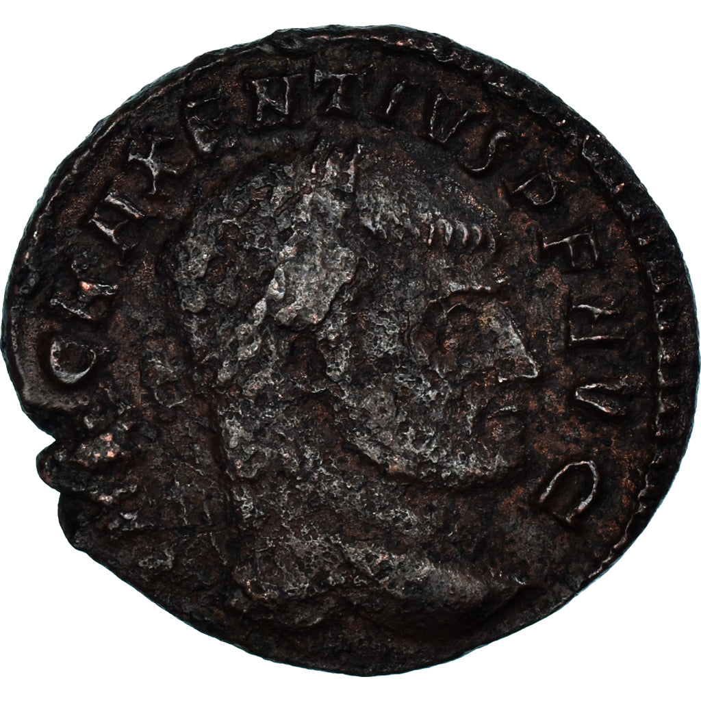 Moneta, Maxentius, Nummus, 306-312, Rome, VF(30-35), Brązowy