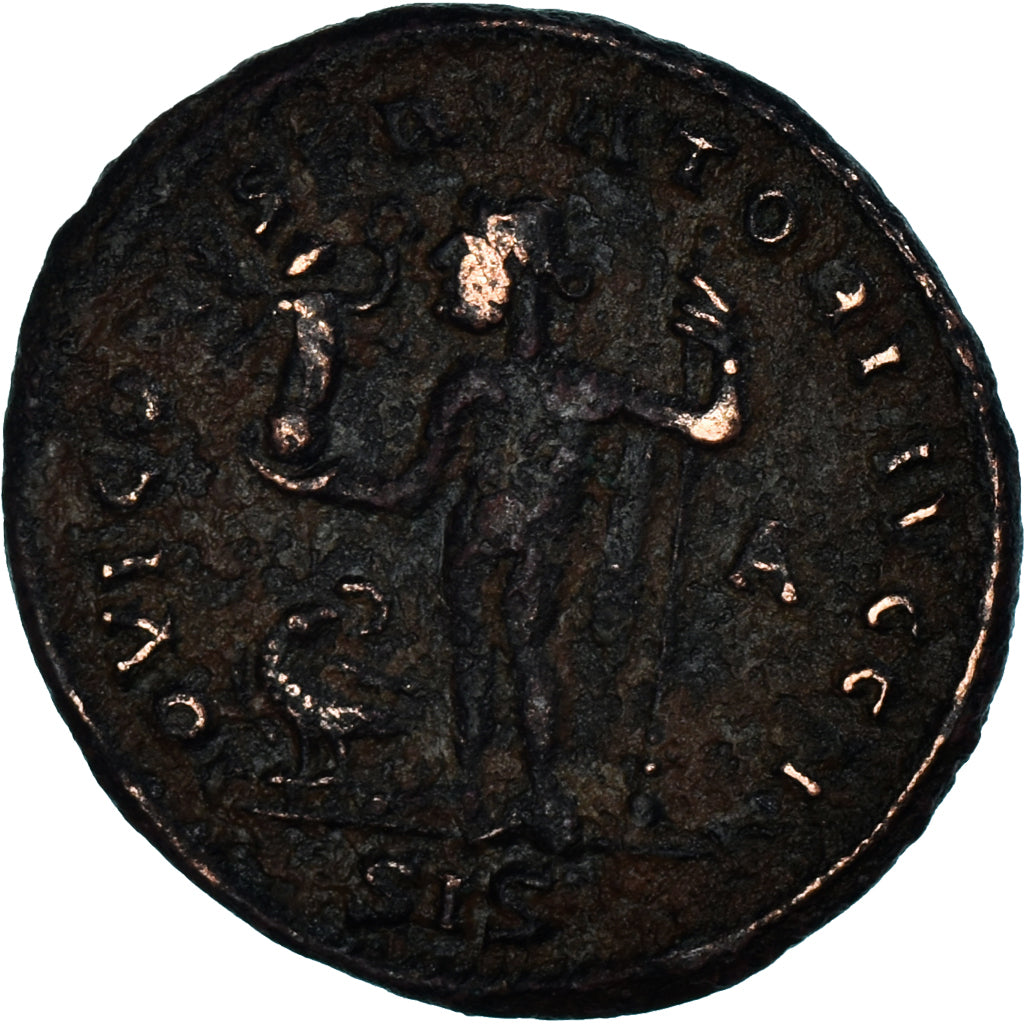 Coin, Licinius I, Nummus, 308-324, Siscia, VF(30-35), Bronze