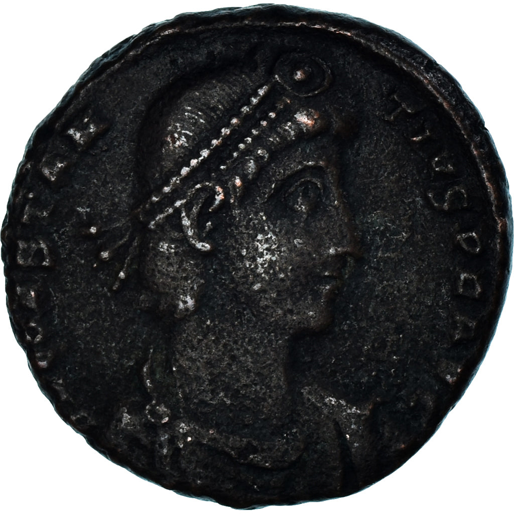 Coin, Constantius II, Follis, 337-361, AU(50-53), Bronze