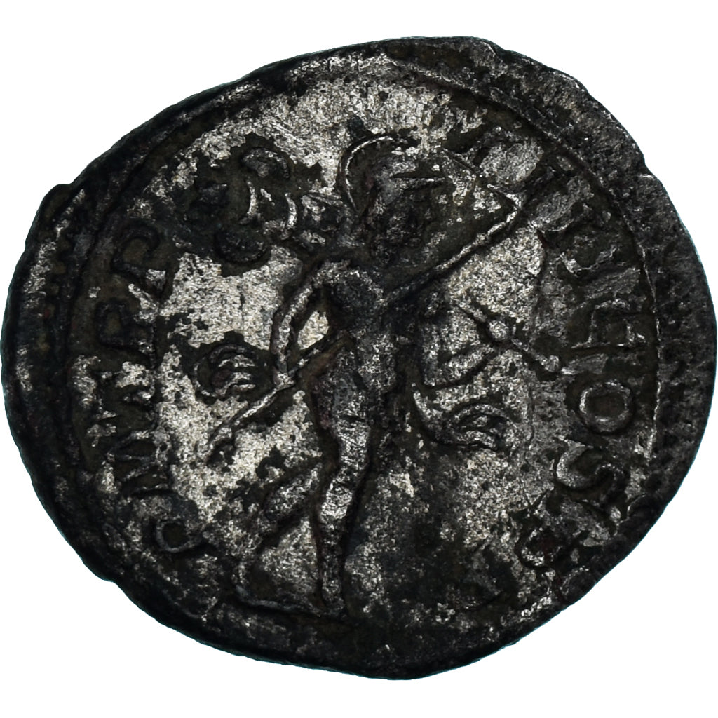 Moneda, Severus Alexander, Denarius, 222-235, Rome, BC+, Plata