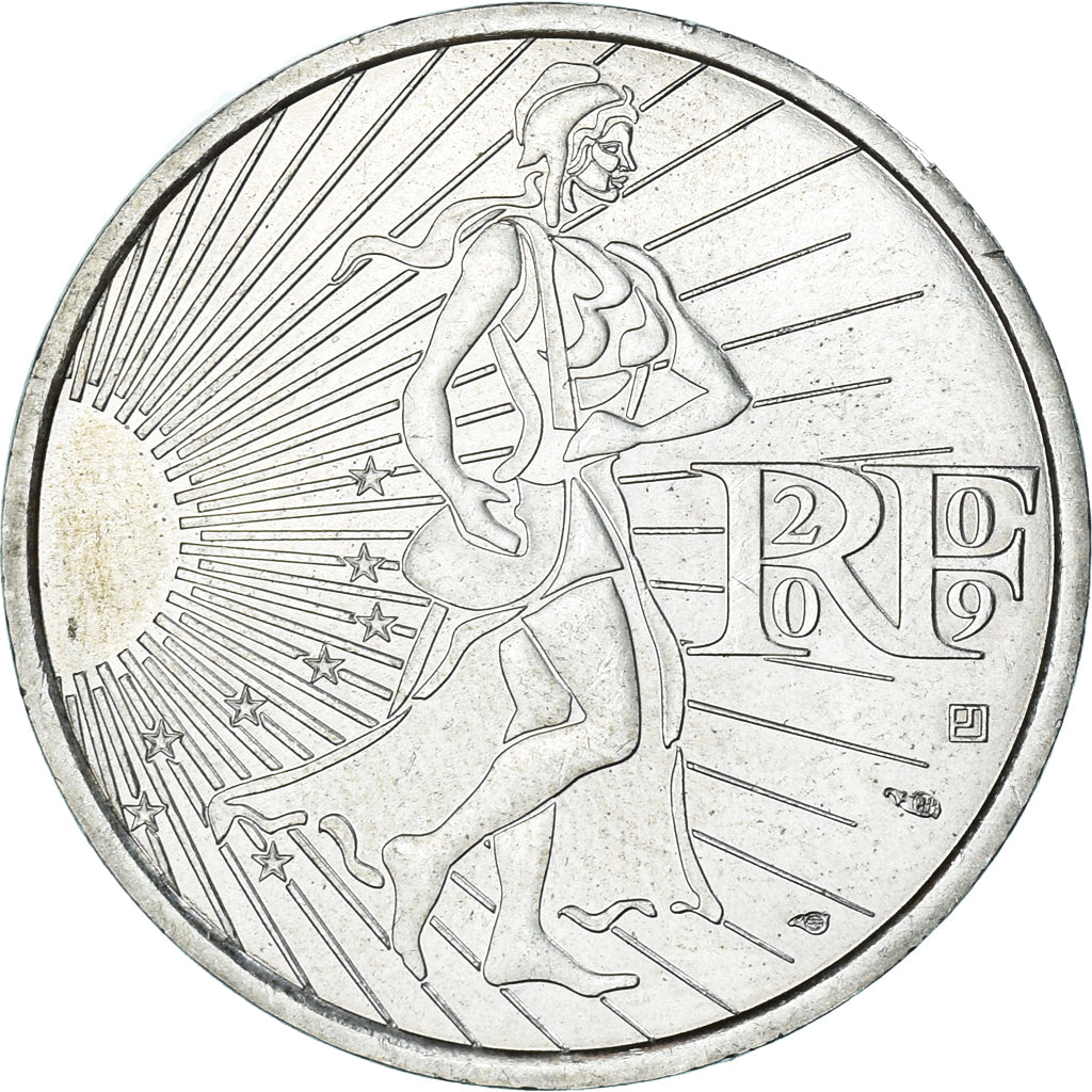 France, Semeuse, 10 Euro, 2009, Monnaie de Paris, SUP+, Argent, KM:1580