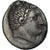 Moneda, Bruttium, Oktobol, ca. 300-250 BC, Kroton, MBC, Plata, HN Italy:2195
