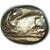 Moneta, Jonia, 1/3 Stater, ca. 600-546 BC, Miletos, VF(30-35), Elektrum