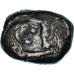 Moeda, Lídia, Kroisos, Stater, ca. 564/53-550/39 BC, Sardes, Contramarca