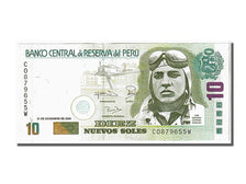 Banknote, Peru, 10 Nuevos Soles, 2006, KM:179b, UNC(65-70)