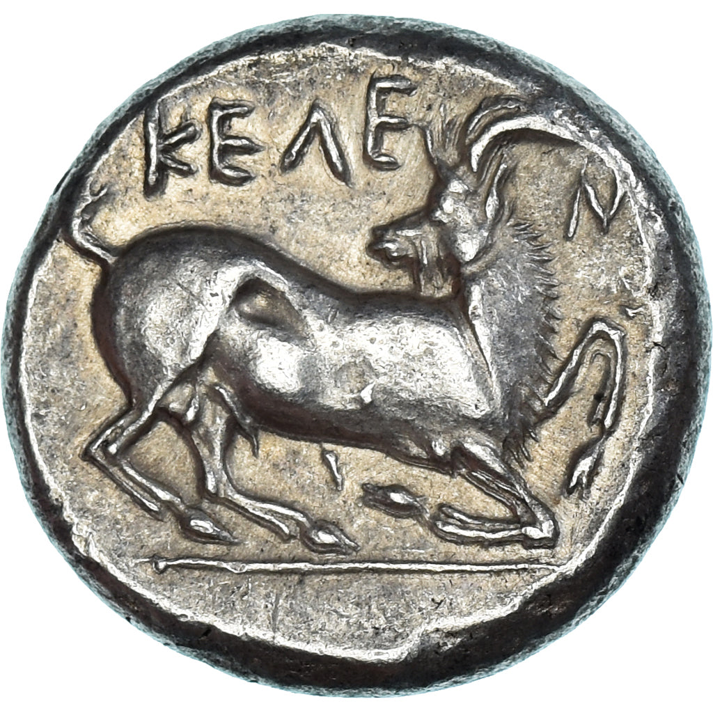 Coin, Cilicia, Stater, ca. 410-375 BC, Kelenderis, AU(50-53), Silver