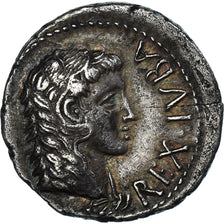 Monnaie, Royaume de Maurétanie, Juba II, Denier, 11-12, Césarée, TTB+, Argent