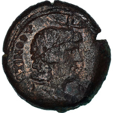 Coin, Egypt, Antinoüs, Diobol, 134-135, Alexandria, VF(30-35), Bronze