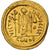 Justinian I, Solidus, 542-565, Constantinople, Oro, NGC, BB+, Sear:140