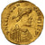 Moeda, Constans II, Tremissis, 641-668, Constantinople, AU(50-53), Dourado