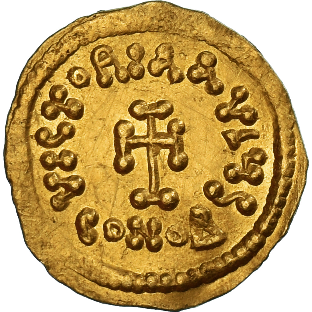 Monnaie, Constans II, Tremissis, 641-668, Constantinople, TTB+, Or, Sear:984