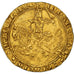 Moneta, Francja, Jean II le Bon, Franc à cheval, 1350-1364, VF(30-35), Złoto