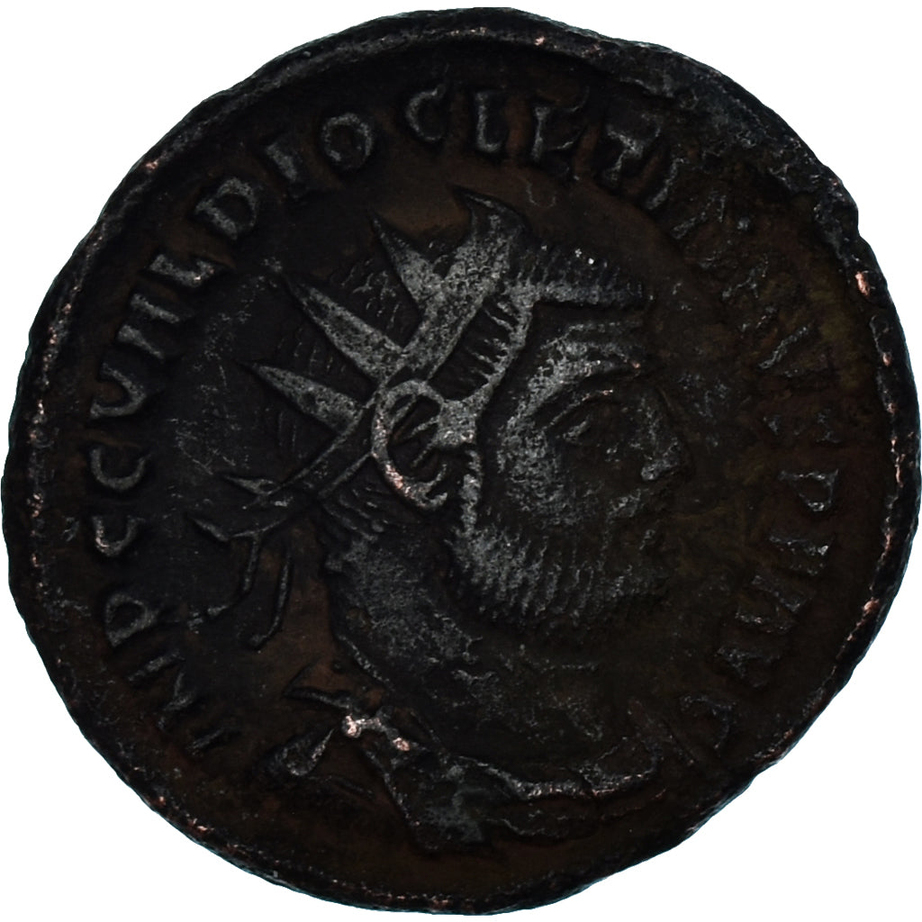 Coin, Diocletian, Antoninianus, 284-305, Kyzikos, EF(40-45), Billon