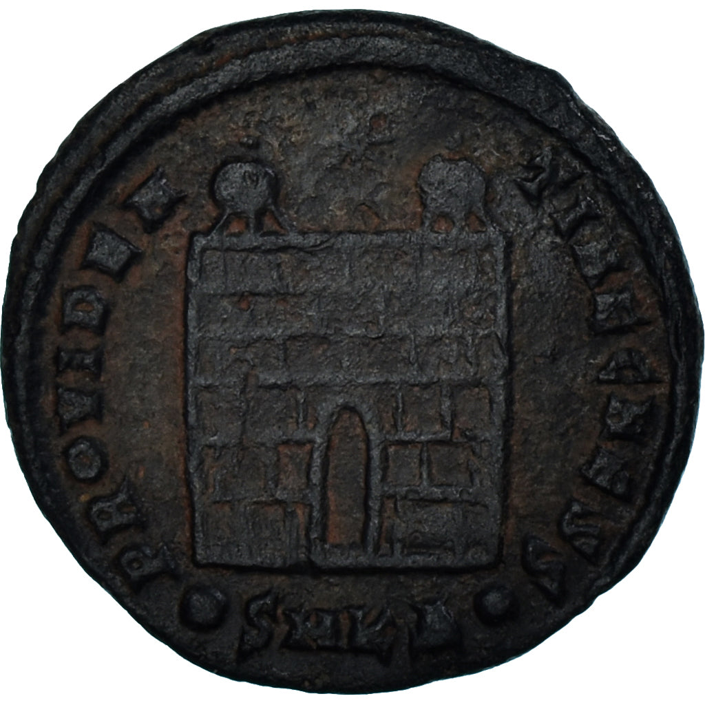 Monnaie, Crispus, Follis, 316-326, Cyzique, TB+, Bronze