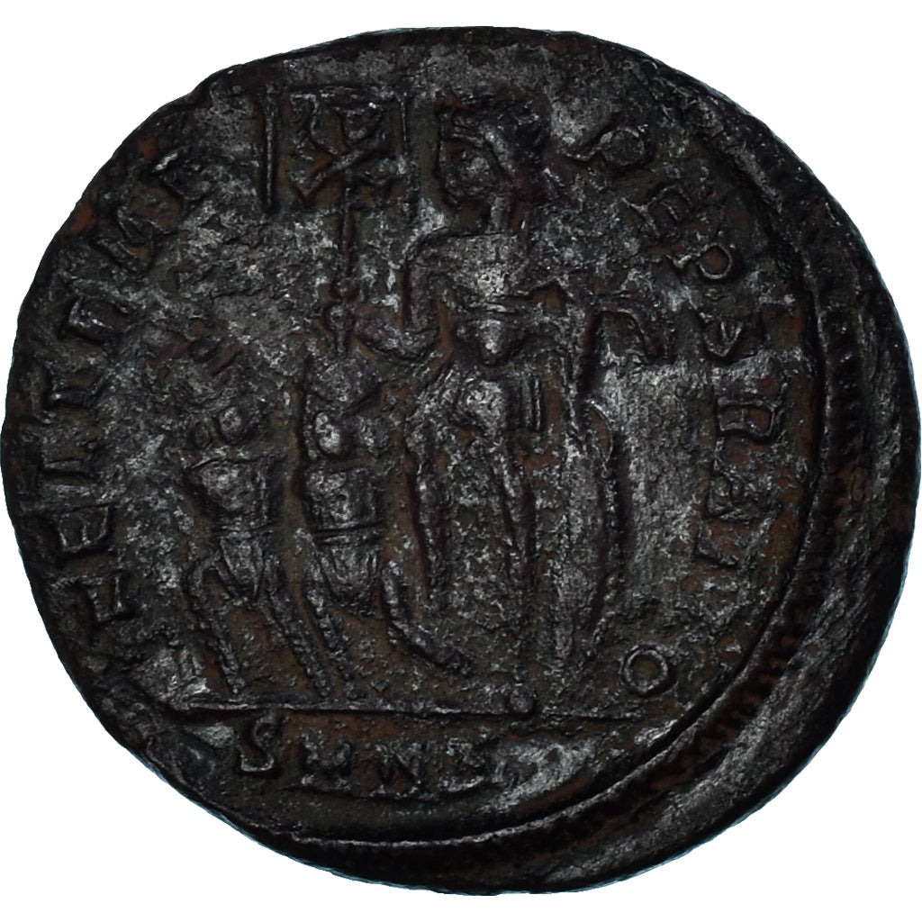 Moneta, Constantius II, Centenionalis, 324-337, Nicomedia, VF(20-25), Brązowy