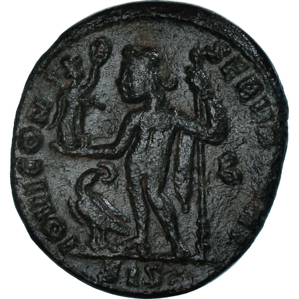 Coin, Licinius I, Follis, 308-324, Siscia, VF(30-35), Bronze