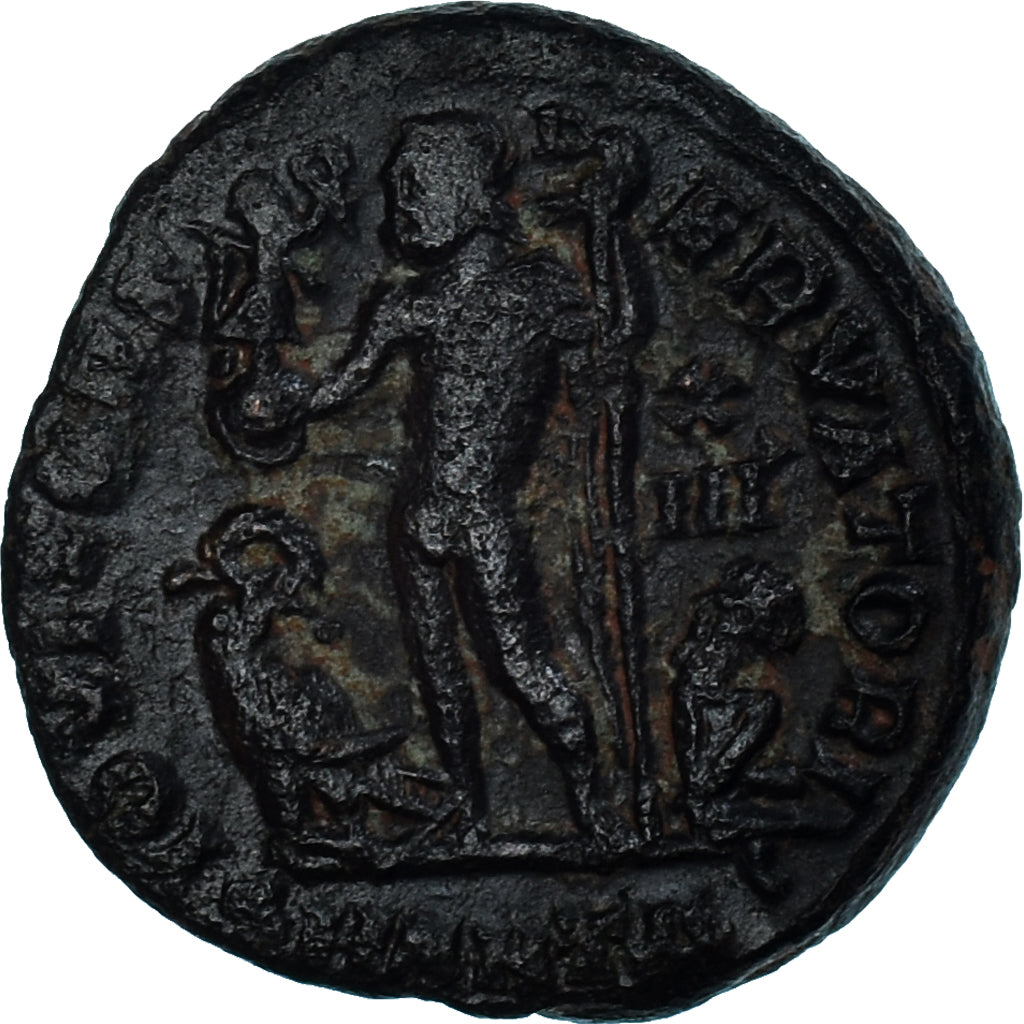 Moneta, Licinius II, Follis, 317-324, Antioch, VF(30-35), Brązowy