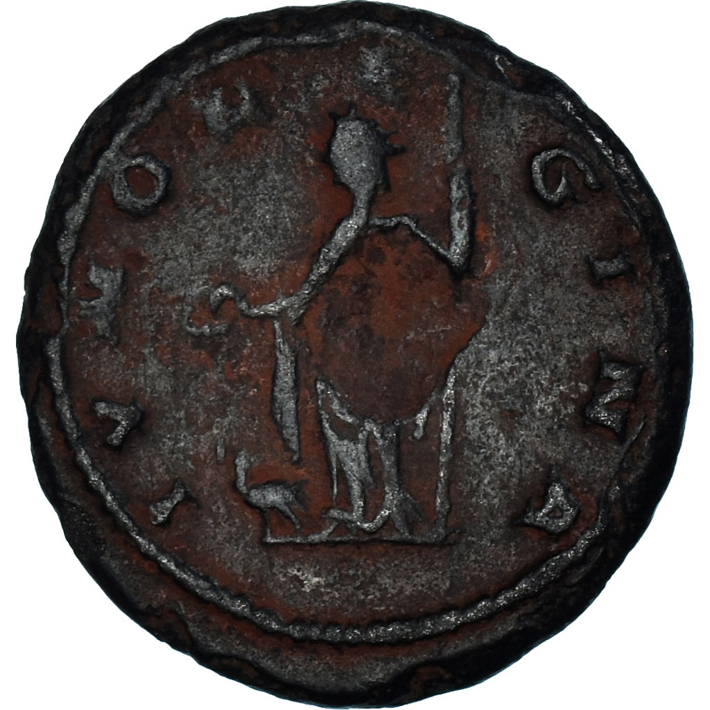 Moneda, Claudius II (Gothicus), Antoninianus, 268-270, Antioch, BC+, Vellón