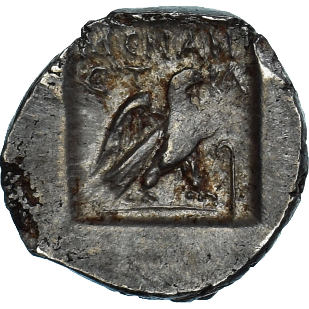 Coin, Caria, Hemidrachm, ca. 133-125 BC, Stratonikeia, EF(40-45), Silver