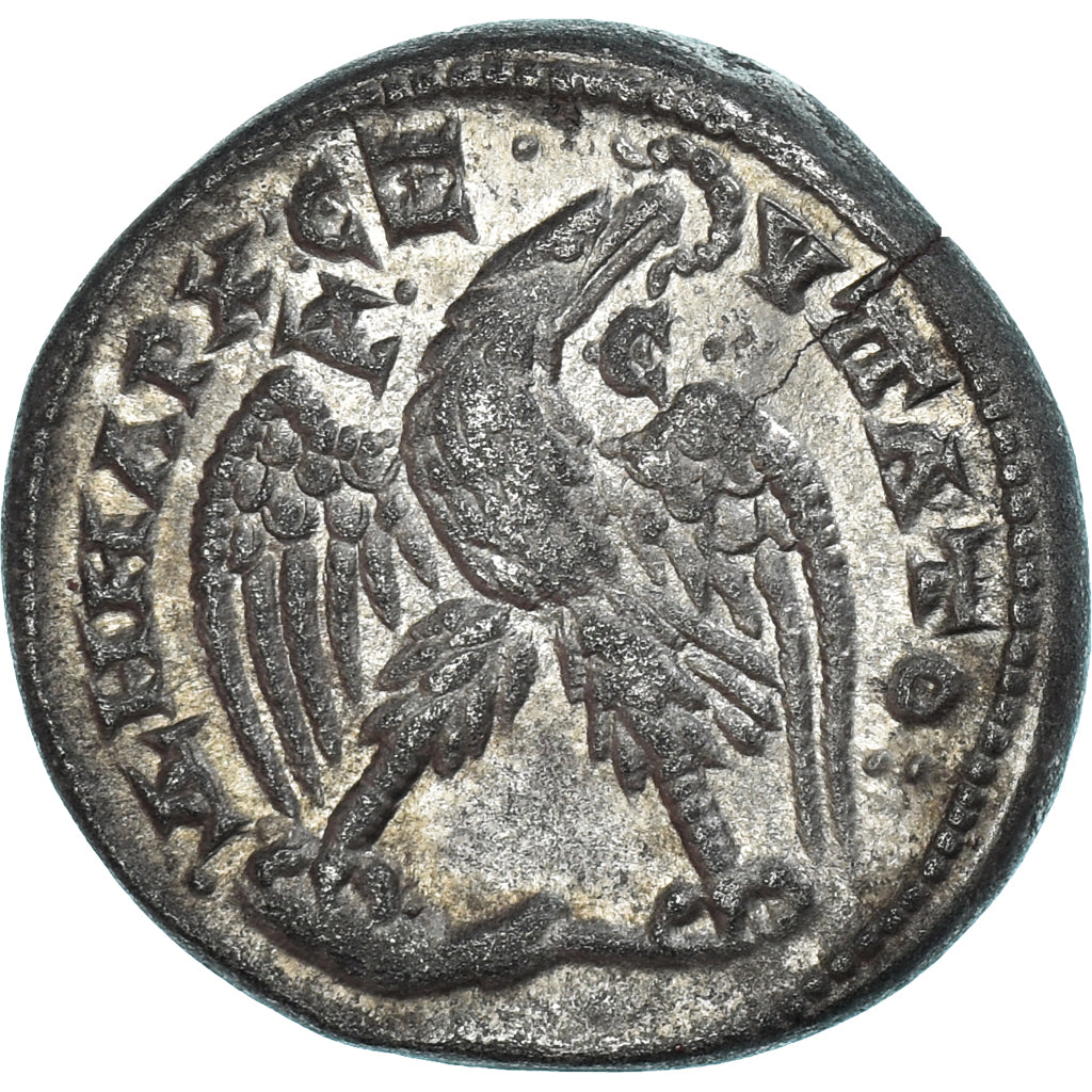 Coin, Seleucis and Pieria, Macrinus, Tetradrachm, 217-218, Antioch, EF(40-45)