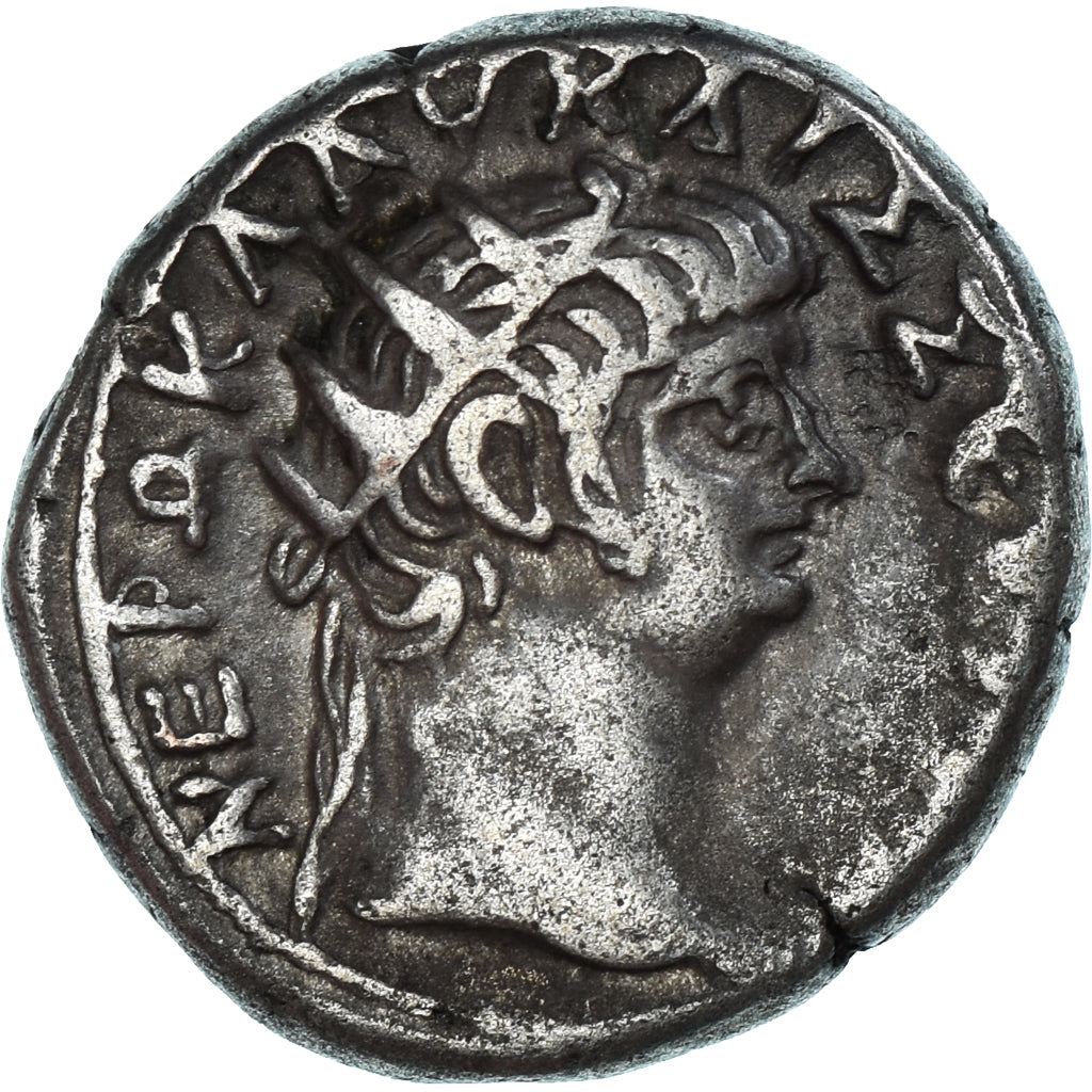Münze, Egypt, Nero, Tetradrachm, 63-64, Alexandria, SS, Billon, RPC:I-5274
