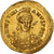 Moneta, Justinian I, Solidus, 527-537, Constantinople, AU(50-53), Złoto